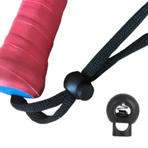 Schuifclip polsband padelracket