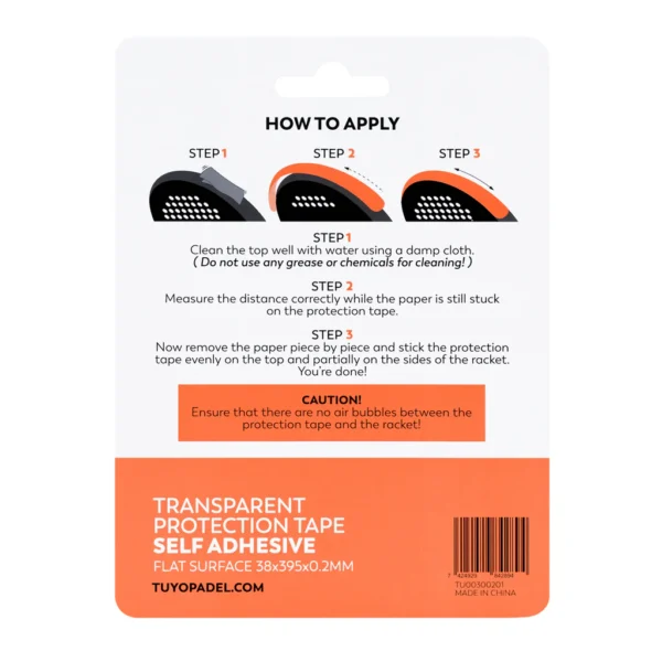 Tuyo Racket Protection Tape - Afbeelding 2
