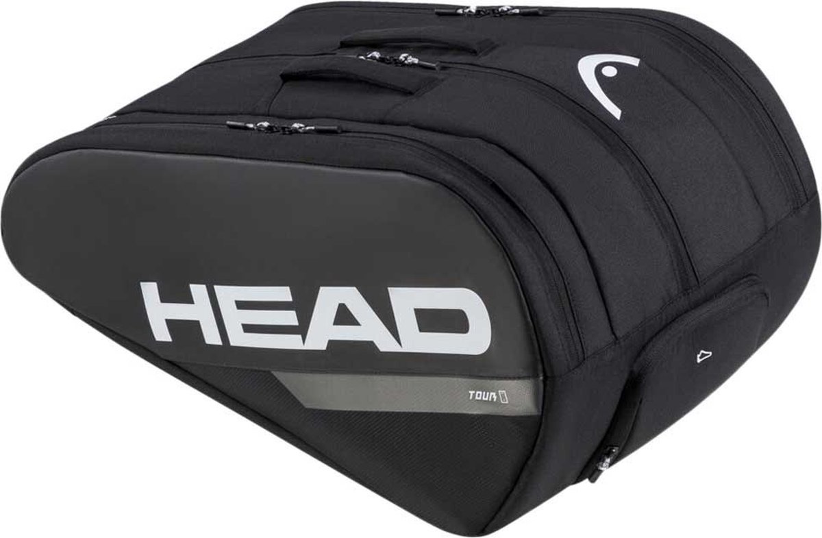 HEAD Tour L Padel Racketbag zwart