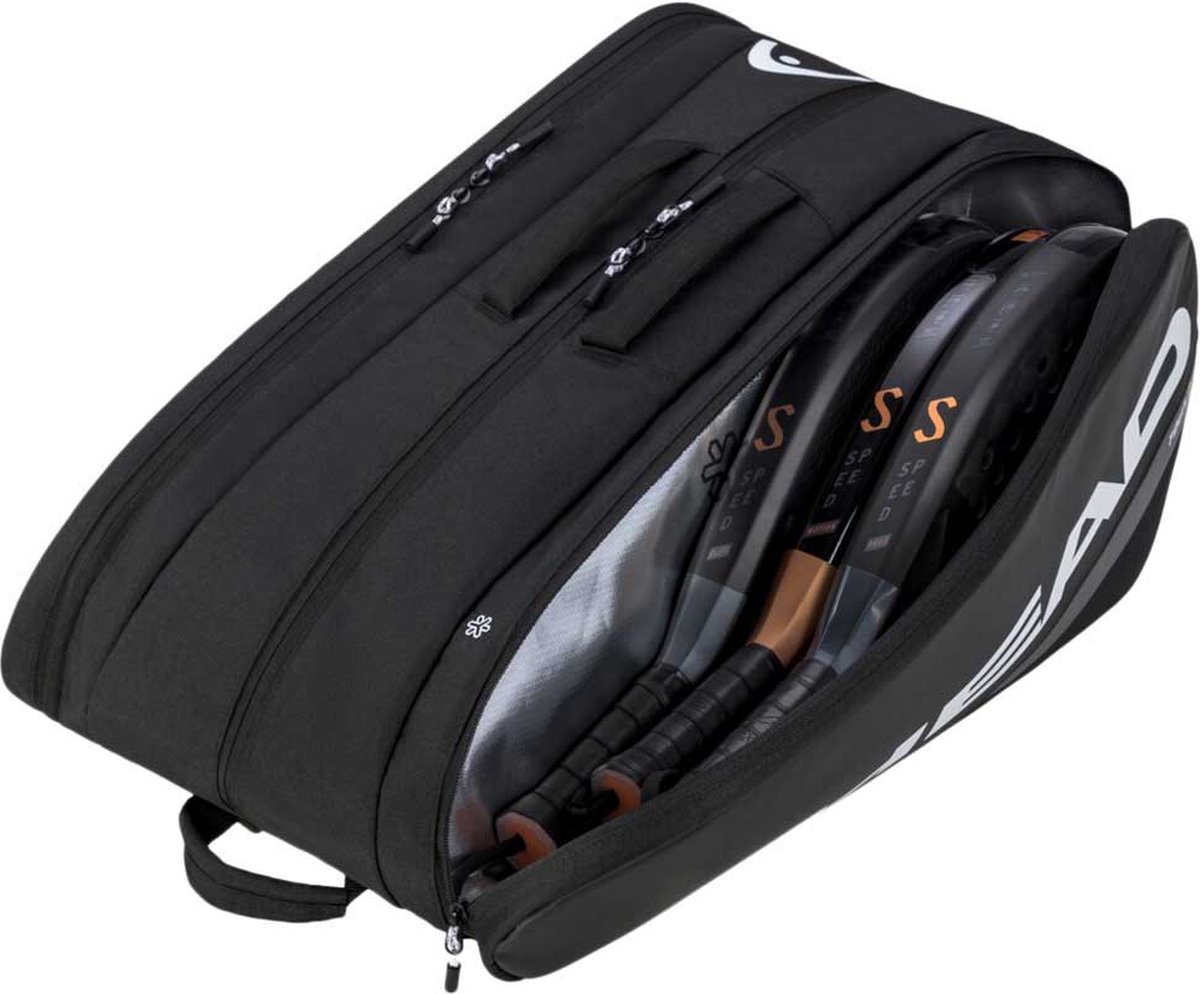 HEAD Tour L Padel Racketbag zwart - Afbeelding 4