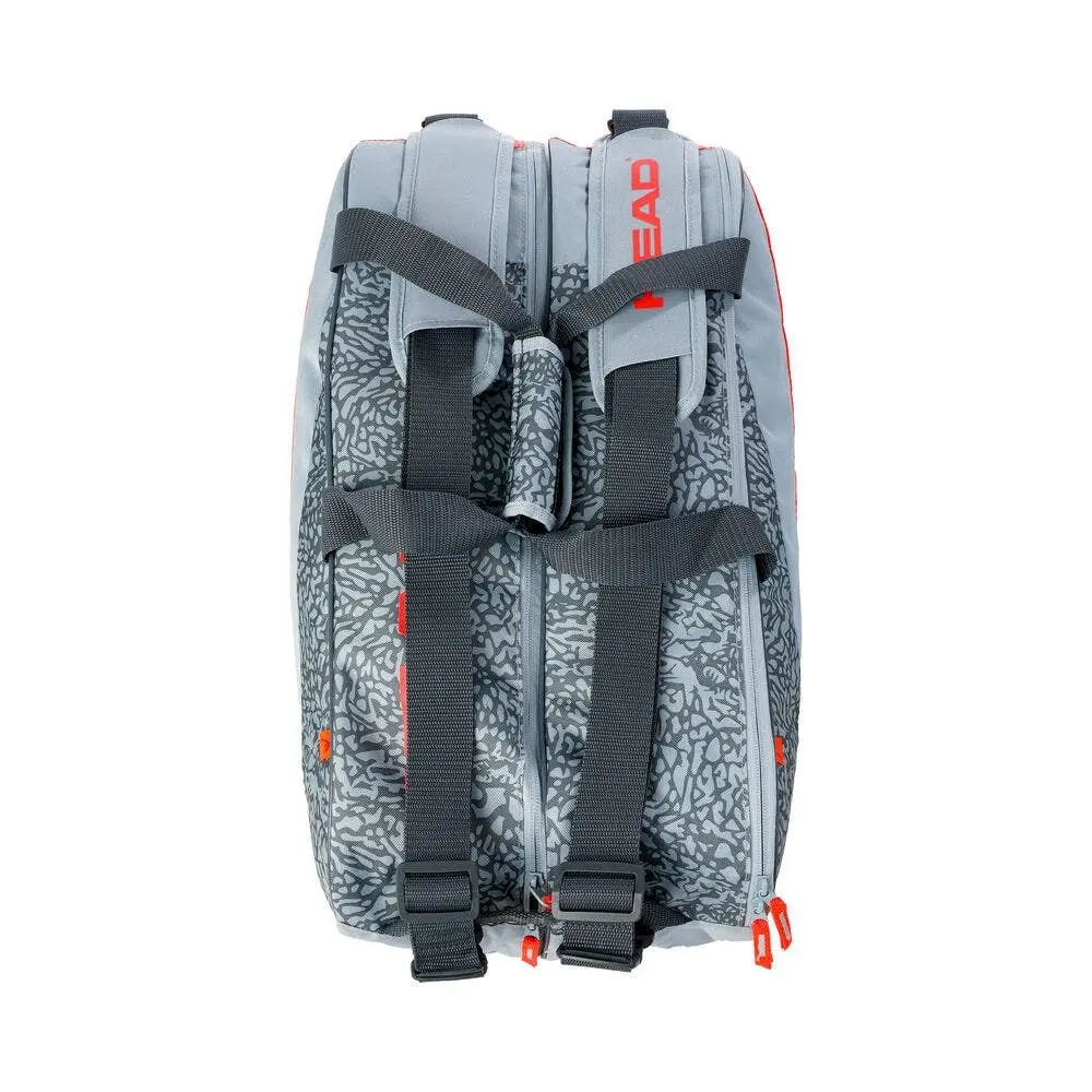 HEAD Elite Supercombi - grijs-oranje - padel tas - Afbeelding 2