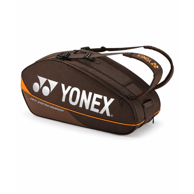 Yonex Pro x9 Racketbag Espresso Brown - Afbeelding 4